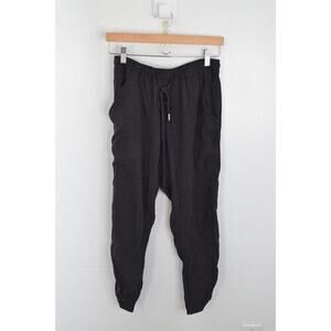 Natalie Busby Medium Tencel Pants Medium USA Made Gray Slim Slouch Pant